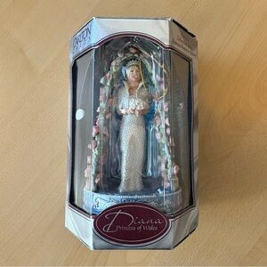 Vintage Carlton Cards Princess Diana Christmas Xmas Ornament -